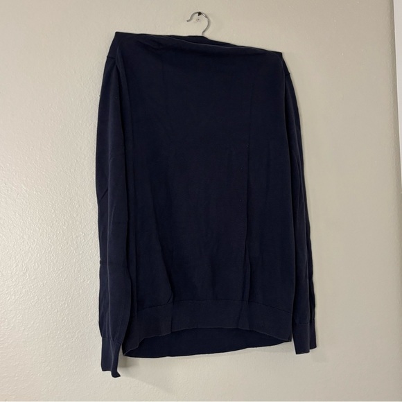 Calvin Klein Men Blue Knit Crewneck Sweater - Picture 11 of 11